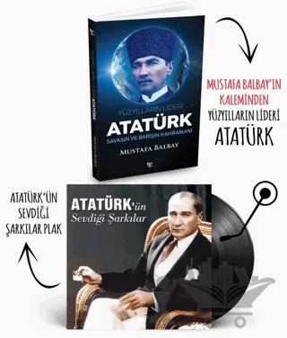 Plaklı Kitaplar - Atatürk – Mustafa Balbay – Halk Kitabevi kitap kapağı