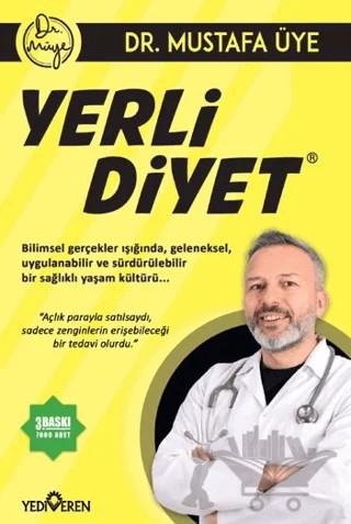 Yerli Diyet – Mustafa Üye – Yediveren Yayınları kitap kapağı