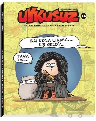 Uykusuz Dergisi Cilt 46 Kasım 22-Şubat 19 Sayı 586-598 – Mürekkep Basın Yayın kitap kapağı