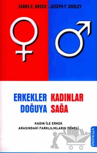 Erkekler Doğuya Kadınlar Sağa – Joseph F. Dooley, Sabra E. Brock – Omega kitap kapağı