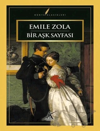 Bir Aşk Sayfası – Emile Zola – Avrupa Yakası Yayınları kitap kapağı