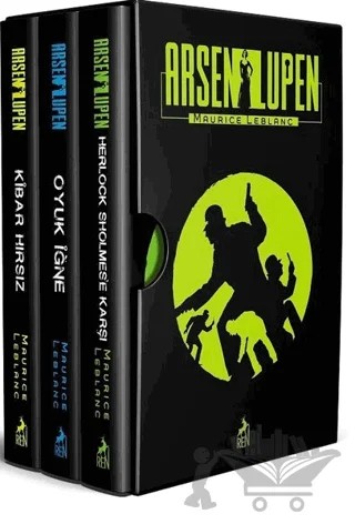 Arsen Lüpen Seti (3 Kitap Takım) – Maurice Leblanc – Ren Kitap kitap kapağı