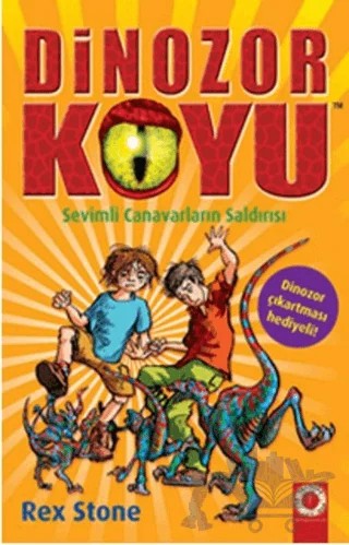 Dinozor Koyu 12 - Sevimli Canavarların Saldırısı – Rex Stone – Artemis Yayınları kitap kapağı