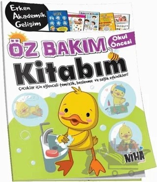 Okul Öncesi Öz Bakım Kitabım – Kolektif – Niha Çocuk kitap kapağı