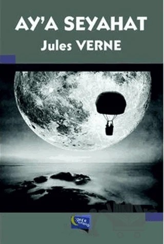 Ay'a Seyahat – Jules Verne – Gece Kitaplığı kitap kapağı