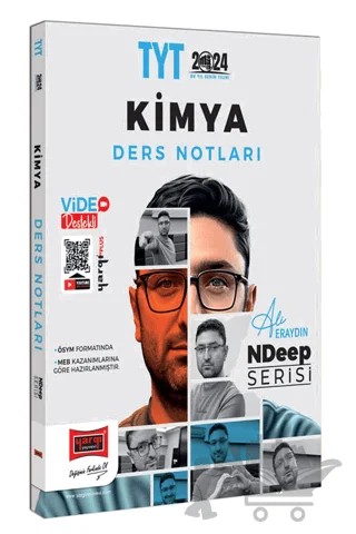 2024 NDeep Serisi TYT Kimya Video Ders Notları – Ali Eraydın – Yargı Yayınevi kitap kapağı