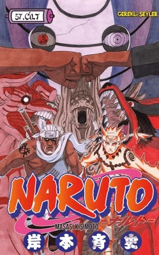 Naruto 57. Cilt – Masaşi Kişimoto – Gerekli Şeyler Yayıncılık kitap kapağı