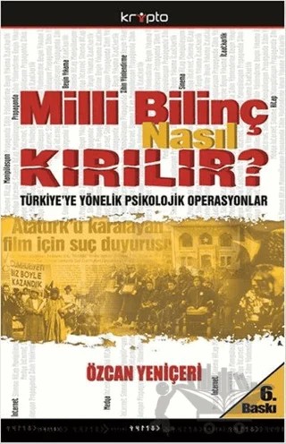 Milli Bilinç Nasıl Kırılır? – Özcan Yeniçeri – Kripto Basım Yayın kitap kapağı