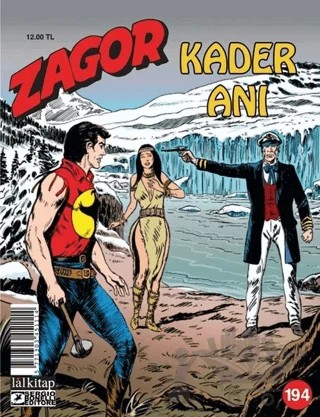 Zagor Sayı 194 - Kader Anı – Lal Kitap kitap kapağı