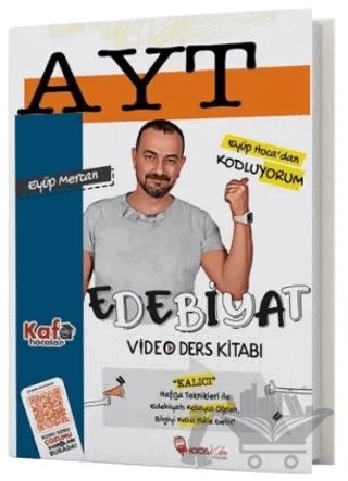 YKS AYT Edebiyat Video Ders Kitabı – Eyüp Mercan – Hoca Kafası Yayınları kitap kapağı