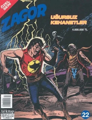 Uğursuz Kehanetler - Zagor Özel Seri Sayı 22 – Lal Kitap kitap kapağı