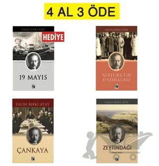 Zeytindağı - Çankaya - Atatürk’ün Hatıraları Seti 4 al 3 öde (1 Kitap Hediye) – Falih Rıfkı Atay – Pozitif Yayınları kitap kapağı