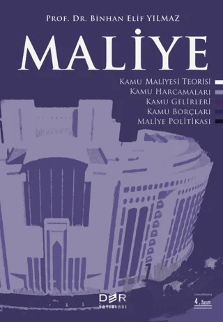 Maliye – Binhan Elif Yılmaz – Der Yayınları kitap kapağı
