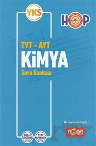 TYT - AYT - YKS Kimya Soru Bankası – Kolektif – Nego Yayınları kitap kapağı