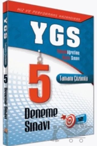 YGS Tamamı Çözümlü 5 Deneme Sınavı – Kolektif – Kapadokya Yayınları kitap kapağı