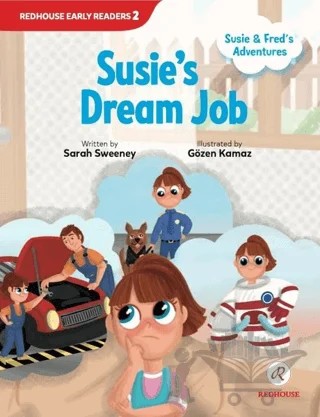 Susie's Dream Job – Sarah Sweeney – Redhouse Yayınları kitap kapağı