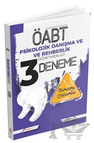 2022 ÖABT Psikolojik Danışma ve Rehberlik Öğretmenliği 3 Deneme Çözümlü İndeks Kitap – Kolektif – Tercih Akademi Yayınları kitap kapağı