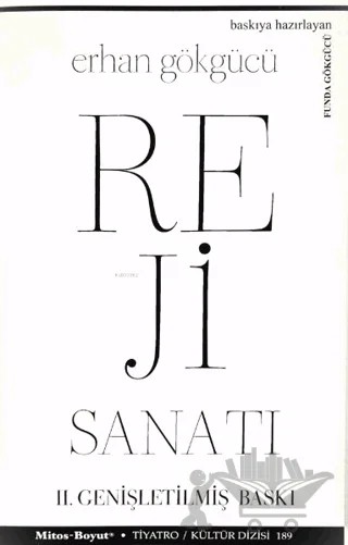 Reji Sanatı II. Genişletilmiş Baskı – Erhan Gökgücü – Mitos Boyut Yayınları kitap kapağı