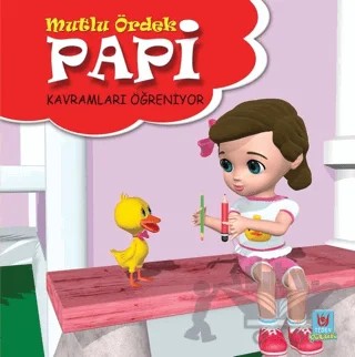 Papi Kavramları Öğreniyor - Mutlu Ördek – Yücel Kaya – Tedev Yayınları kitap kapağı