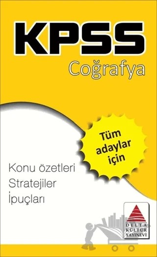 KPSS Coğrafya Strateji Kartları – Adile Dokak – Delta Kültür Yayınevi kitap kapağı