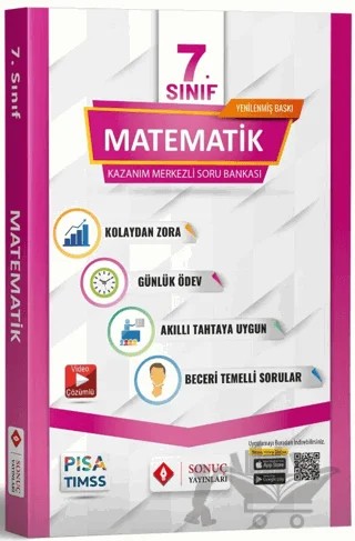 7. Sınıf Matematik Modüler Set – Kolektif – Sonuç Yayınları kitap kapağı