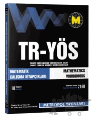 TR-YÖS Matematik Çalışma Kitapçıkları (18 Kitapçık) – Kolektif – Metropol Yayınları kitap kapağı