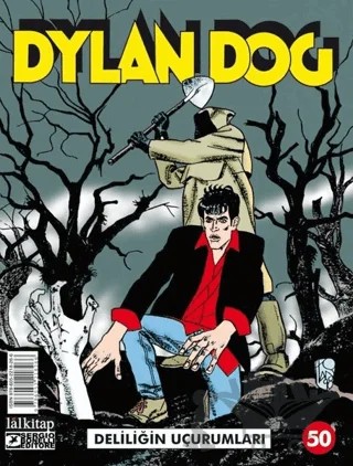 Dylan Dog Sayı: 50 - Deliliğin Uçurumları – Giuseppe De Nardo – Lal Kitap kitap kapağı