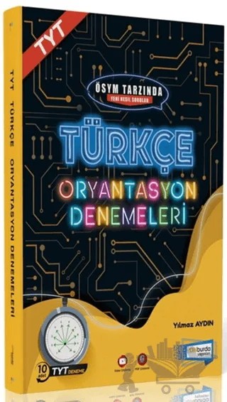 TYT Türkçe Oryantasyon Denemeleri – Yılmaz Aydın – ONburda Yayınları kitap kapağı