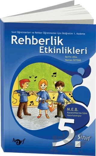 5. Sınıf Rehberlik Etkinlikleri – Berfin Ural – Harf Eğitim Yayıncılık kitap kapağı