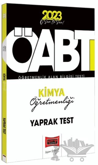 Yargı Yayınları 2023 KPSS ÖABT Kimya Öğretmenliği Çek Kopart Yaprak Test – Kolektif – Yargı Yayınevi kitap kapağı