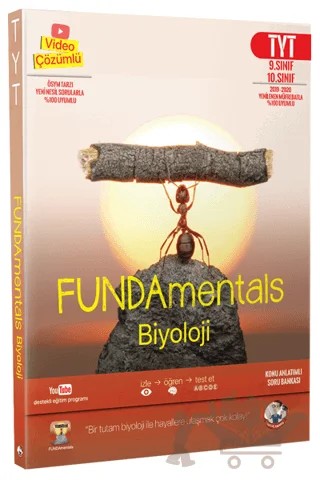 TYT Fundamentals Biyoloji Konu Anlatımlı Soru Bankası – Funda Zehra Ayaz – Tonguç Akademi kitap kapağı