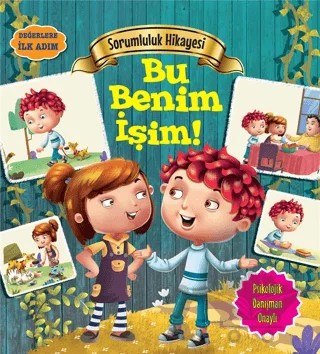 Sorumluluk Hikayesi: Bu Benim İşim – Tapasi De – Parıltı Yayınları kitap kapağı