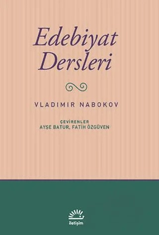 Edebiyat Dersleri – Vladimir Nabokov – İletişim Yayınevi kitap kapağı