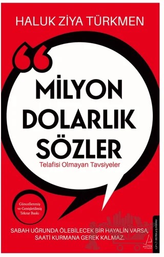 Miyon Dolarlık Sözler – Haluk Ziya Türkmen – Destek Yayınları kitap kapağı