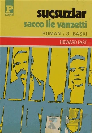 Suçsuzlar – Howard Fast – Payel Yayınları kitap kapağı