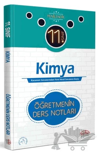 11. Sınıf Kimya Öğretmenin Ders Notları – Kolektif – Editör Yayınevi kitap kapağı