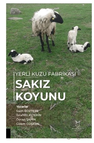 Yerli Kuzu Fabrikası Sakız Koyunu – Saim Boztepe, İbrahim Aytekin, Özcan Şahin, Gizem Coşkun – Akademisyen Kitabevi kitap kapağı