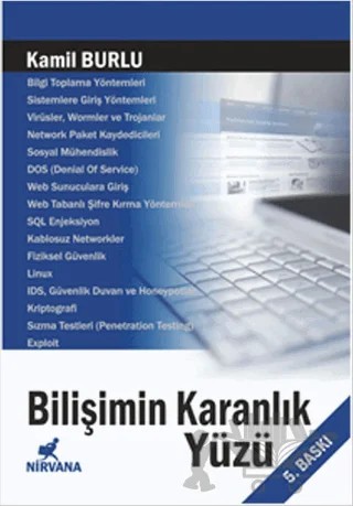 Bilişimin Karanlık Yüzü – Kamil Burlu – Nirvana Yayınları kitap kapağı