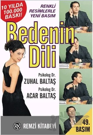 Bedenin Dili İletişim Becerinizin Anahtarı, Sessiz Diliniz – Acar Baltaş – Remzi Kitabevi kitap kapağı