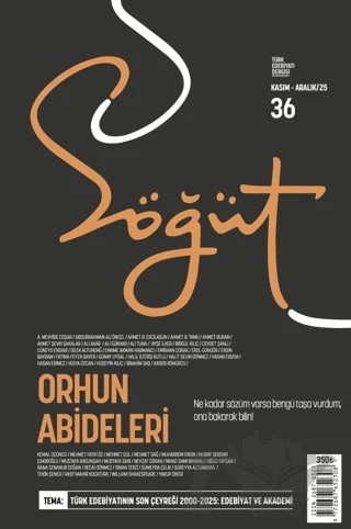 Söğüt - Türk Edebiyatı Dergisi Sayı 36 / Kasım - Aralık 2025 – Söğüt Dergisi Yayınları kitap kapağı
