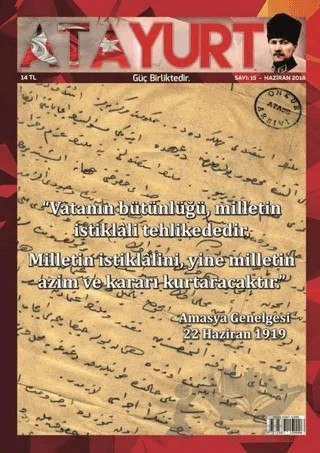 Atayurt Dergisi Sayı: 15 Haziran 2018 – Atayurt Yayınevi kitap kapağı