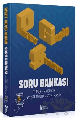 2025 DGS Sayısal Sözel Soru Bankası İsem Yayıncılık – Kolektif – İSEM Yayıncılık kitap kapağı