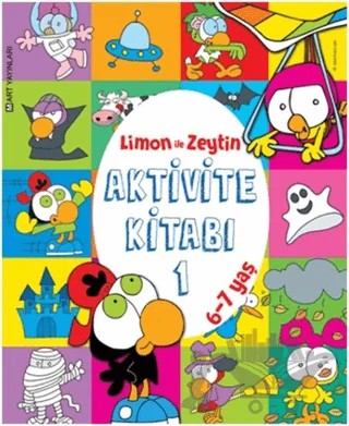 Limon ile Zeytin - Aktivite Kitabı 1 – Salih Memecan – Mart Yayınları kitap kapağı