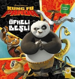 Öfkeli Beşli - Kung Fu Panda – Kolektif – Artemis Yayınları kitap kapağı