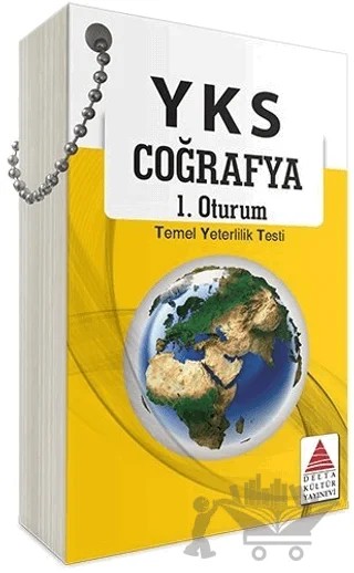 YKS 1.Oturum Coğrafya Kartları – Adile Dokak – Delta Kültür Yayınevi kitap kapağı