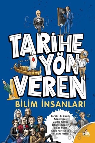 Tarihe Yön Veren Bilim İnsanları – Serdar Kayıhan – Halk Kitabevi kitap kapağı