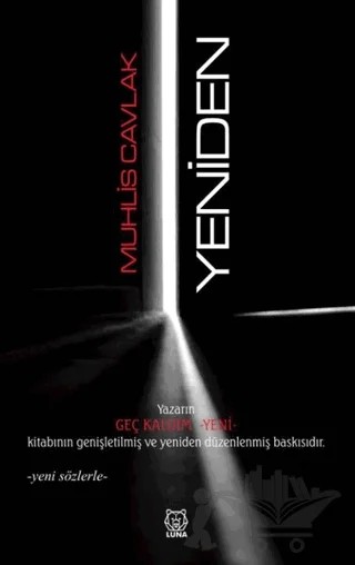Yeniden – Muhlis Cavlak – Luna Yayınları kitap kapağı
