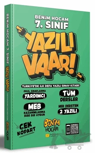 7. Sınıf Yazılı Var – Kolektif – Benim Hocam Yayınları kitap kapağı