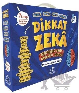 Dikkat Zeka 3. Sınıf Seti - 9 Yaş (7 Kitap Takım) – Mehmet Türkdoğan, Savaş Özdemir – Dikkat ve Zeka Akademisi Yayınları kitap kapağı