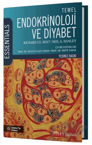 Temel Endokrinoloji ve Diyabet – Richard I.G. Holt, Neil A. Hanley – İstanbul Tıp Kitabevi kitap kapağı
